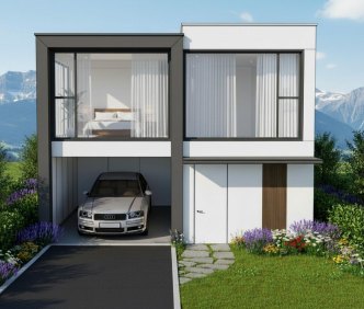Finished modular home